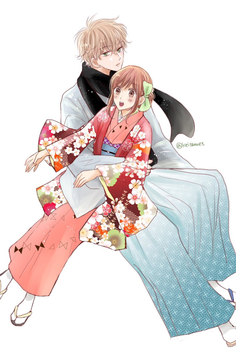 全体像はこちら 着物は楽しむずかしかったです でも調べながら久々に着物を着てみ タムラ圭 せんつき 電子単行本 巻発売中のイラスト