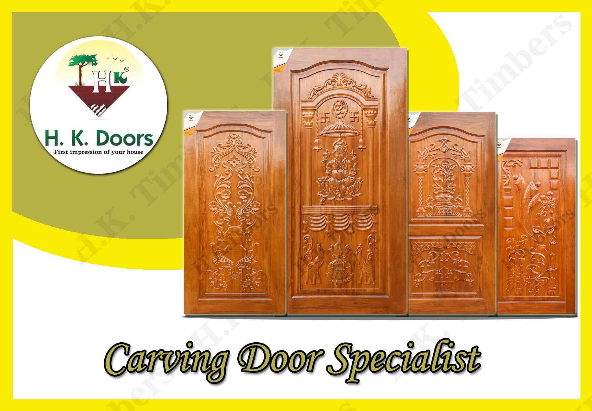HK Door on Twitter: "Make Your Entrance Beautiful with Carving doors ...