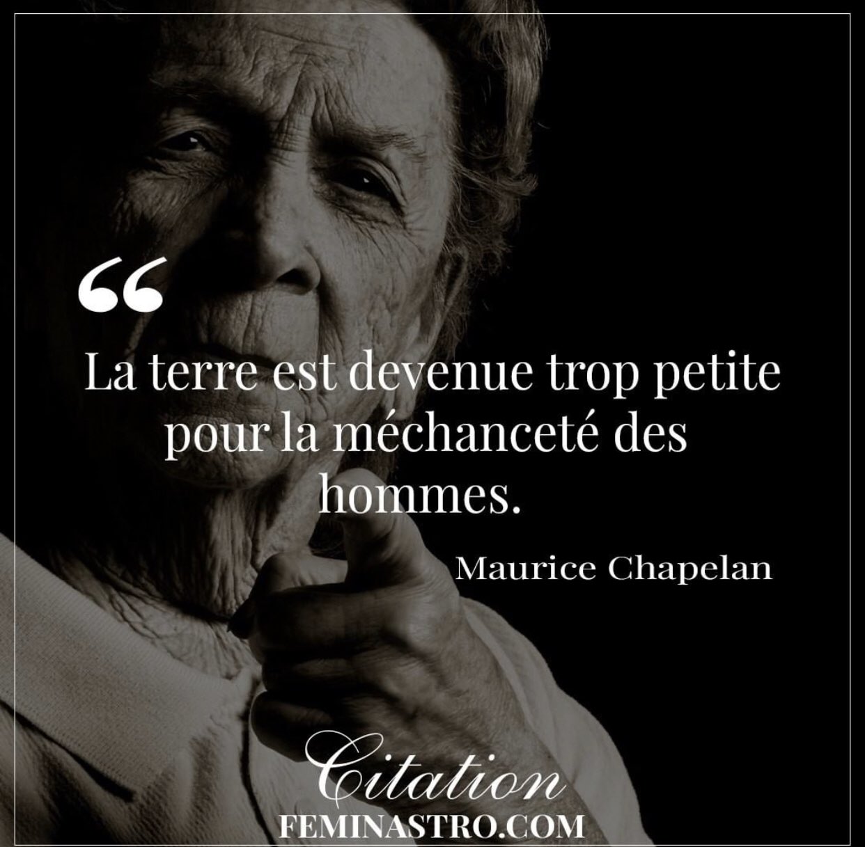 Jihane Cambon Bonne Journee Monde Laterreestpetite Mechancete Homme Citation Mauricechapelan T Co 6mrv5bjm3f Twitter