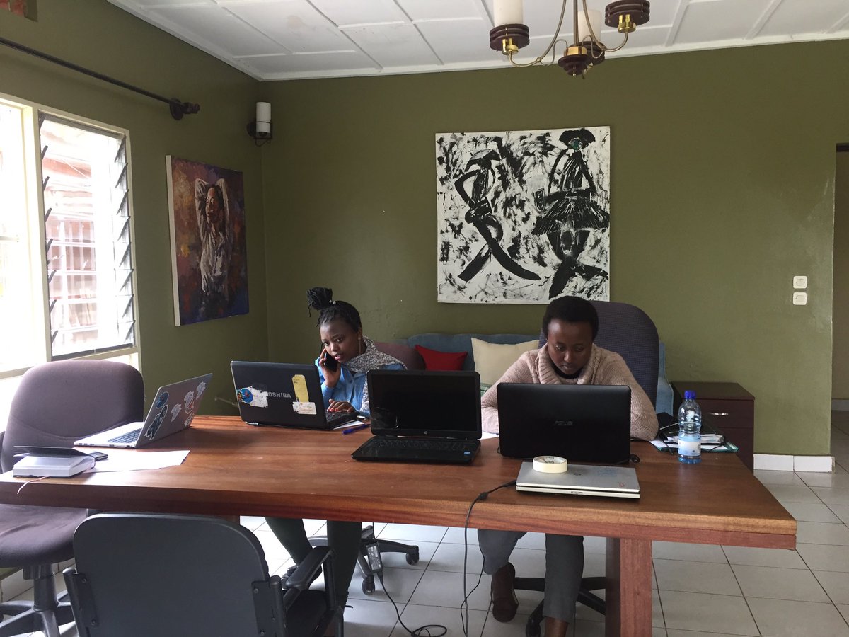 DNalonga's tweet photo. Sneak peek of our new co-working space. We partnered with #InkstainRwanda (@banzadolph) and #ChapChapKigali (@malikshaffy). We are building the Creative hub that Rwandans deserve. 
Come Visit! 
#Rwanda #RwOT https://t.co/NvG4ovMup1