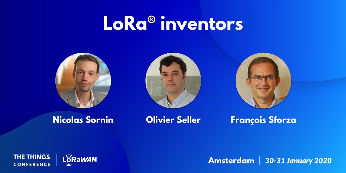 The Things Network (@thethingsntwrk) on Twitter photo It has been 10 years since the invention of LoRa. The three inventors will come together to share their personal story and shed light on the future of #LoRa and #LoRaWAN at #TheThingsConference.
Tickets: ow.ly/JEhf50wIJ0m
<a href="/SemtechCorp/">Semtech Corporation</a> It has been 10 years since the invention of LoRa. The three inventors will come together to share their personal story and shed light on the future of #LoRa and #LoRaWAN at #TheThingsConference.
Tickets: ow.ly/JEhf50wIJ0m
<a href="/SemtechCorp/">Semtech Corporation</a>