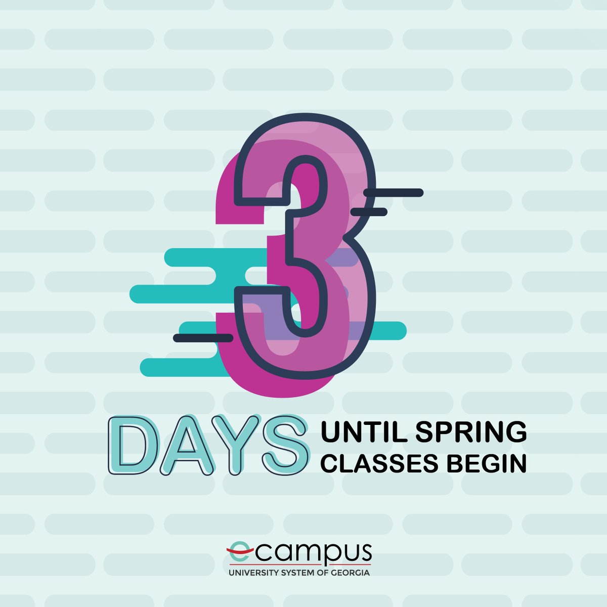 USG_eCampus's tweet photo. Let the countdown begin! Spring classes start Monday, January 13th.
If you need help logging in, please call 678-839-5300.
#OnlineLearning #USGeCore #USGeMajor #USGeCampus #Students #College #DistanceLearning #Georgia #Classes #Spring #2020 #USG https://t.co/L8XDoIPkU5