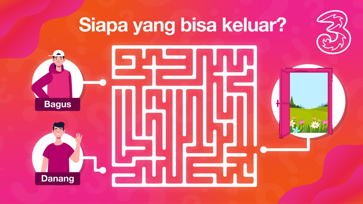 3Care Indonesia (@3careindonesia) on Twitter photo Yang tau jawaban di bawah ini, ada pulsa 25k khusus buat kamu!
1. Wajib Follow <a href="/3CareIndonesia/">3Care Indonesia</a>
2. Retweet & Like postingan ini
3. Tulis jawaban di kolom komentar
4. Sertakan #3ViaTime & #3CareForYou
Ditunggu sampai besok ya! Yang tau jawaban di bawah ini, ada pulsa 25k khusus buat kamu!
1. Wajib Follow <a href="/3CareIndonesia/">3Care Indonesia</a>
2. Retweet & Like postingan ini
3. Tulis jawaban di kolom komentar
4. Sertakan #3ViaTime & #3CareForYou
Ditunggu sampai besok ya!