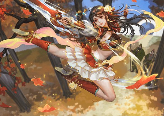 Okaki Ar Twitter 三国杀olでの新スキンで趙襄ちゃん 三国杀趙雲と雲騄との間の娘 勇ましい あと鮑三娘が可愛い T Co Lqfvdl4st9