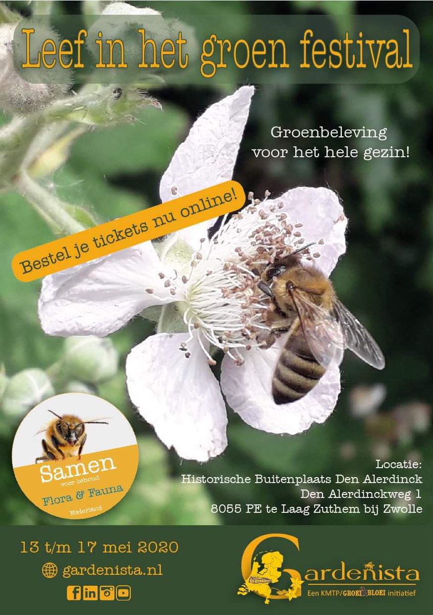 Gardenista 2.0 op een nieuwe locatie! Bestel nu je tickets met vroegboekkorting op gardenista.nl/tickets