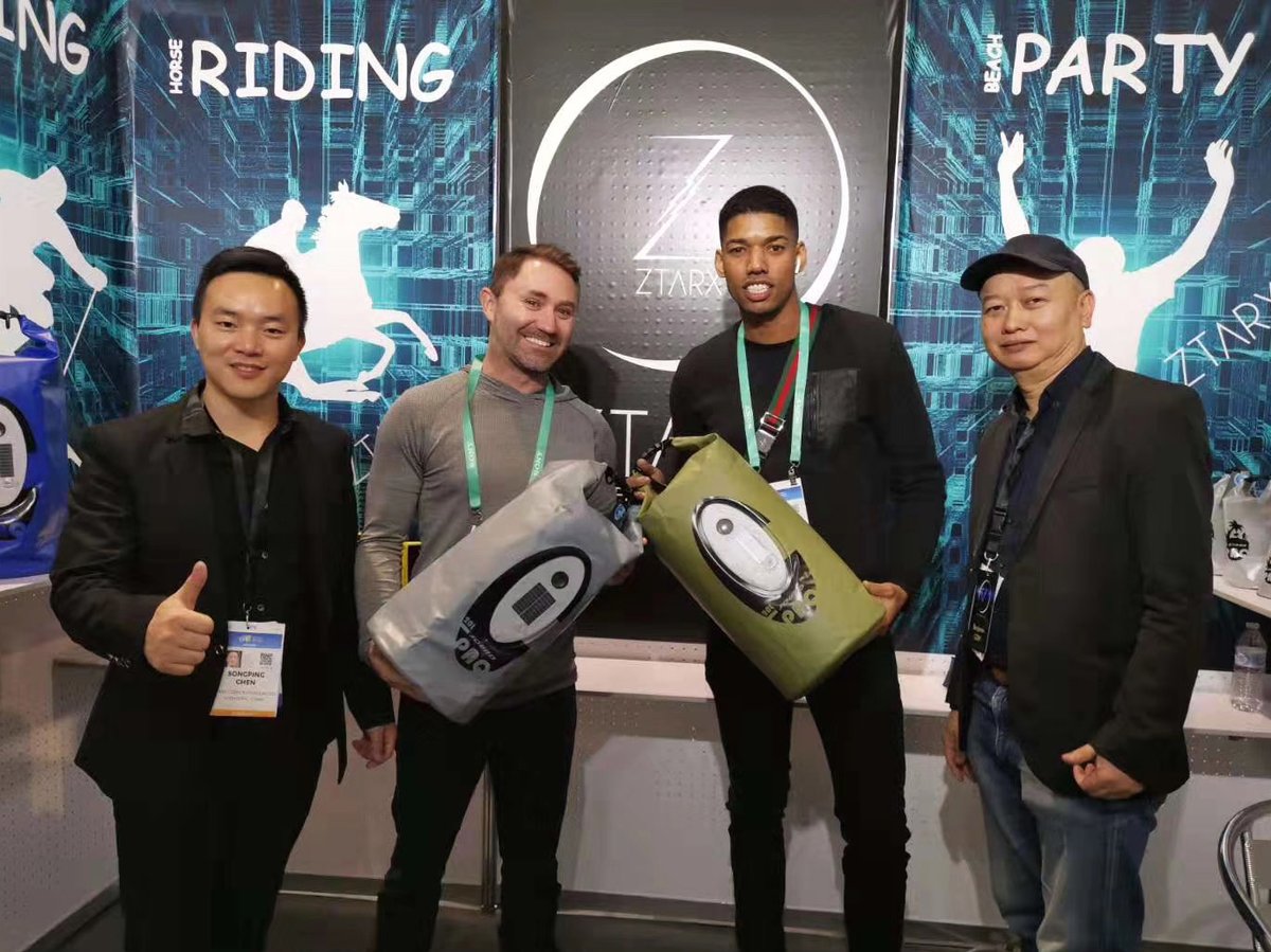 Ztarxeflatable's tweet photo. Day 3 @CES2020 - Another rewarding day with quality prospective customers! https://t.co/IekJVVNU6s