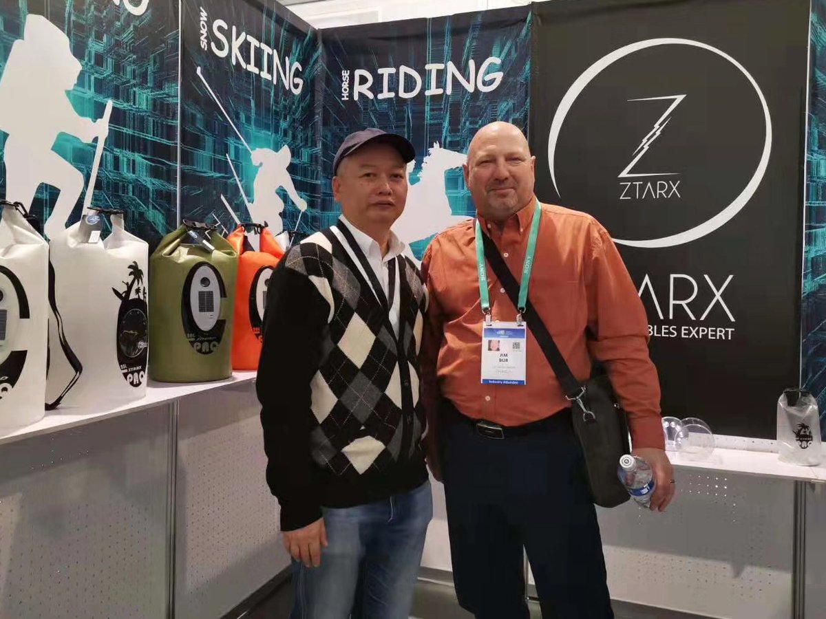 Ztarxeflatable's tweet photo. Day 3 @CES2020 - Another rewarding day with quality prospective customers! https://t.co/IekJVVNU6s