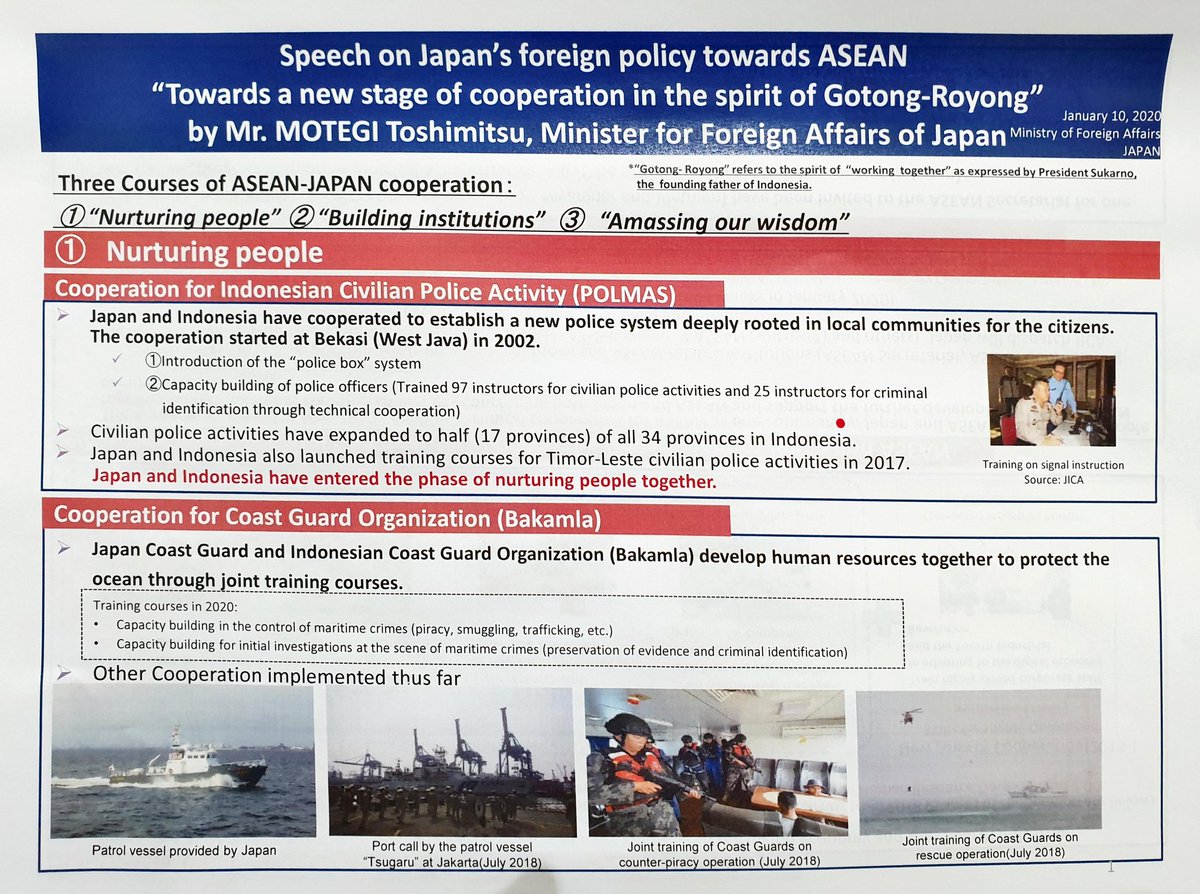 m_setianto's tweet photo. Here's the handout of the event. "Towards a new stage of cooperation in the spirit of Gotong-Royong" https://t.co/tbXkuZhPJB