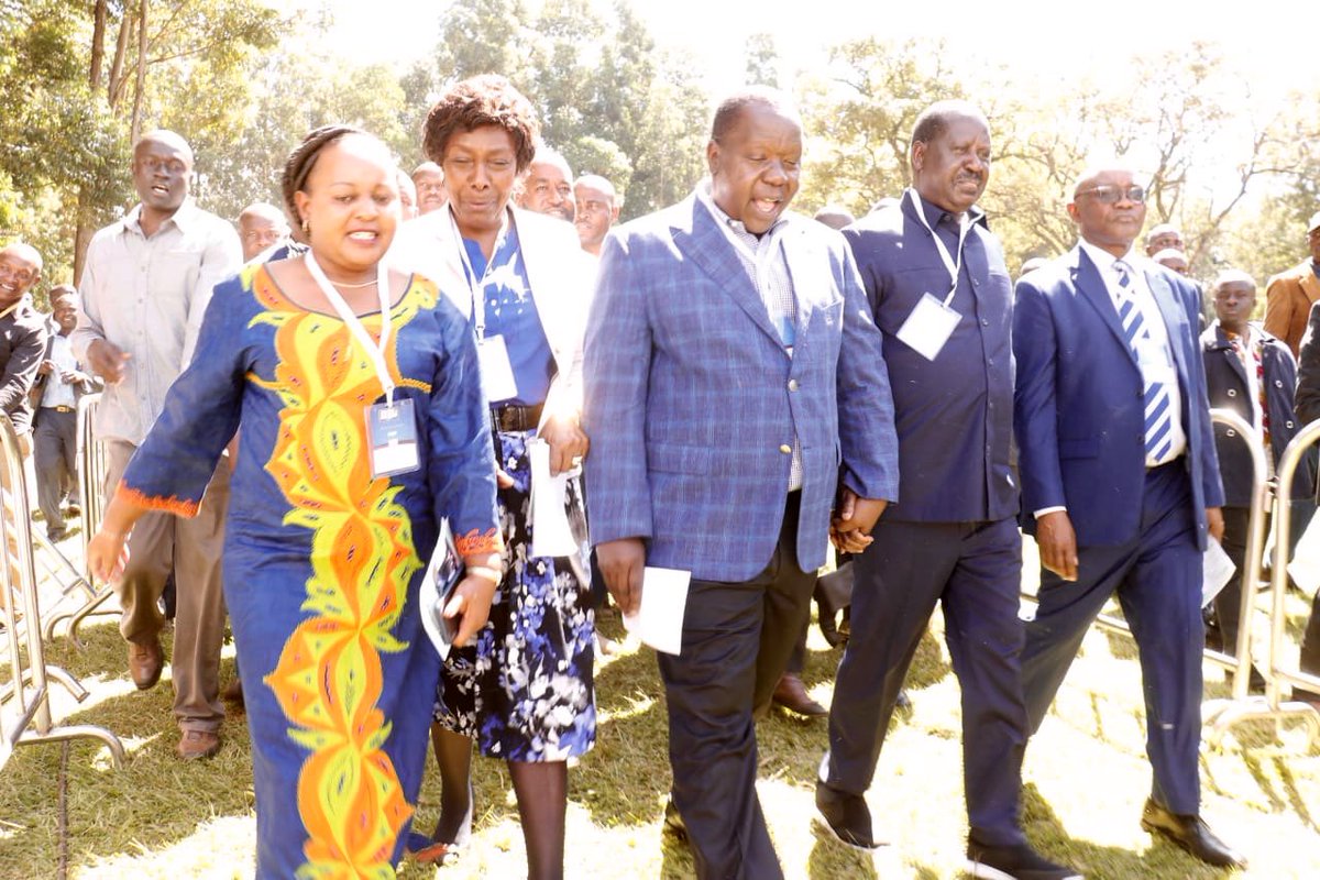 AnneWaiguru's tweet photo. I joined the H.E. Rt Hon. Raila Odinga, CS Matiangi, host H.E Ongwae and HE governors &amp; leaders from Nyanza, and a host of other leaders in Kisii for the Nyanza region BBI meeting. The BBI train has left the station. We look fwd to views from Nyanza region.
#BBIinKisii https://t.co/WX7vqM7cJq
