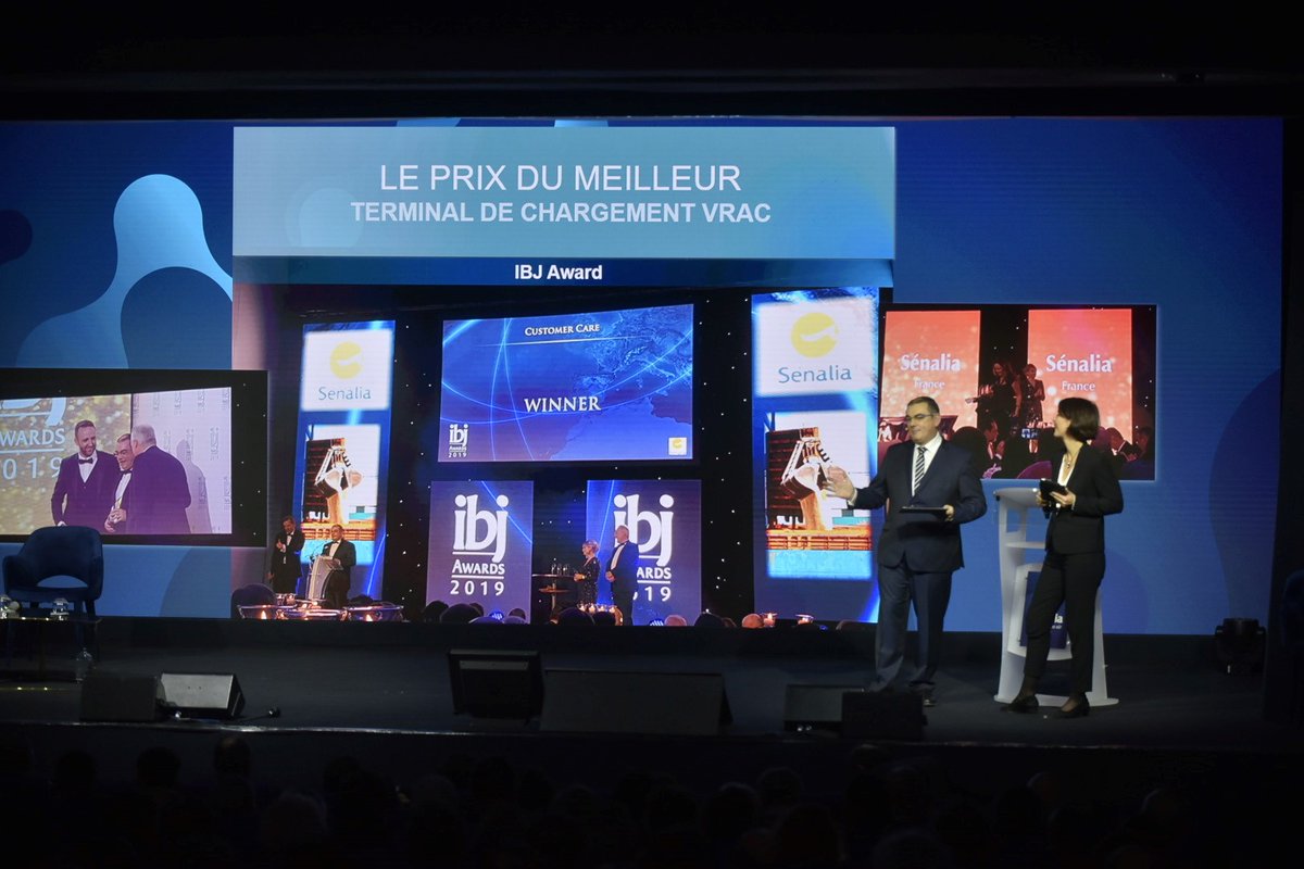 #AGSenalia <a href="/_Senalia/">SÉNALIA</a> a reçu un prix pour meilleur terminal de chargement vrac aux IBJ Awards <a href="/IBJnews/">IBJ News</a> <a href="/kindelbergerG/">Kindelberger Gilles</a>