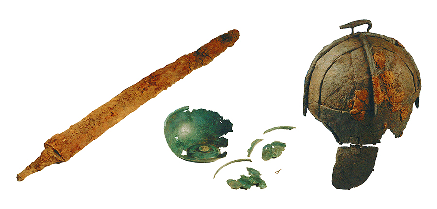 MOLArchaeology's tweet photo. We’re also up for ‘Book of the Year’ for ‘The Pioneer Burial: A high status Anglian warrior burial from Wollaston, Northamptonshire’. The burial dates back to the 7th century, discovered by chance! Find out more about the warrior on the #MOLAblog: https://t.co/vsG7efuFgw https://t.co/IMipgPd3OD