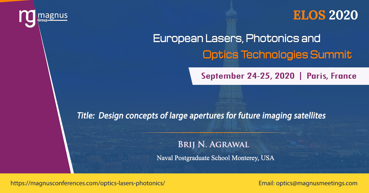 OpticsEvent's tweet photo. Submit your abstract for #Optics #Photonics & #Lasers conference 2020 which is going to be held at Paris, France on Sep 24-25, 2020.
Join us at: https://t.co/zu7AsDEgoR
#LasersConferences #OpticsConferences #PhotonicsEvents #Lasers2020 #Optis2020 #OpticsConferences2020 https://t.co/95kGyrmvhT