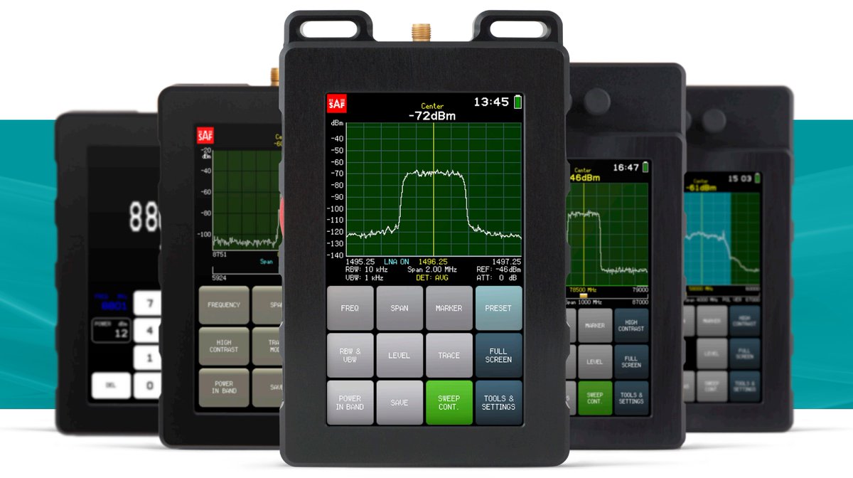 mmWaveTest's tweet photo. SAF high-performing, compact spectrum analyzers and signal generators. Fits in MilliBox.
https://t.co/4P1t8HmEH3
#spectrumanalyzer #mmwave #microwave #spectrum #testmeasurements #wireless #saftehnika #millibox #rftest #automotive https://t.co/1Q9XGyhid6