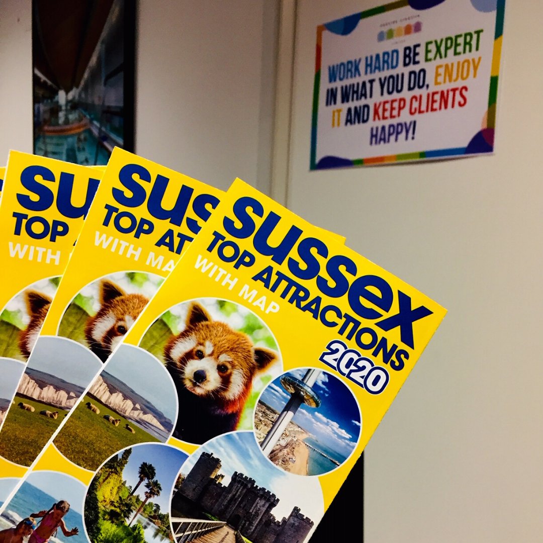 Sussex Top Attractions 2020 leaflets