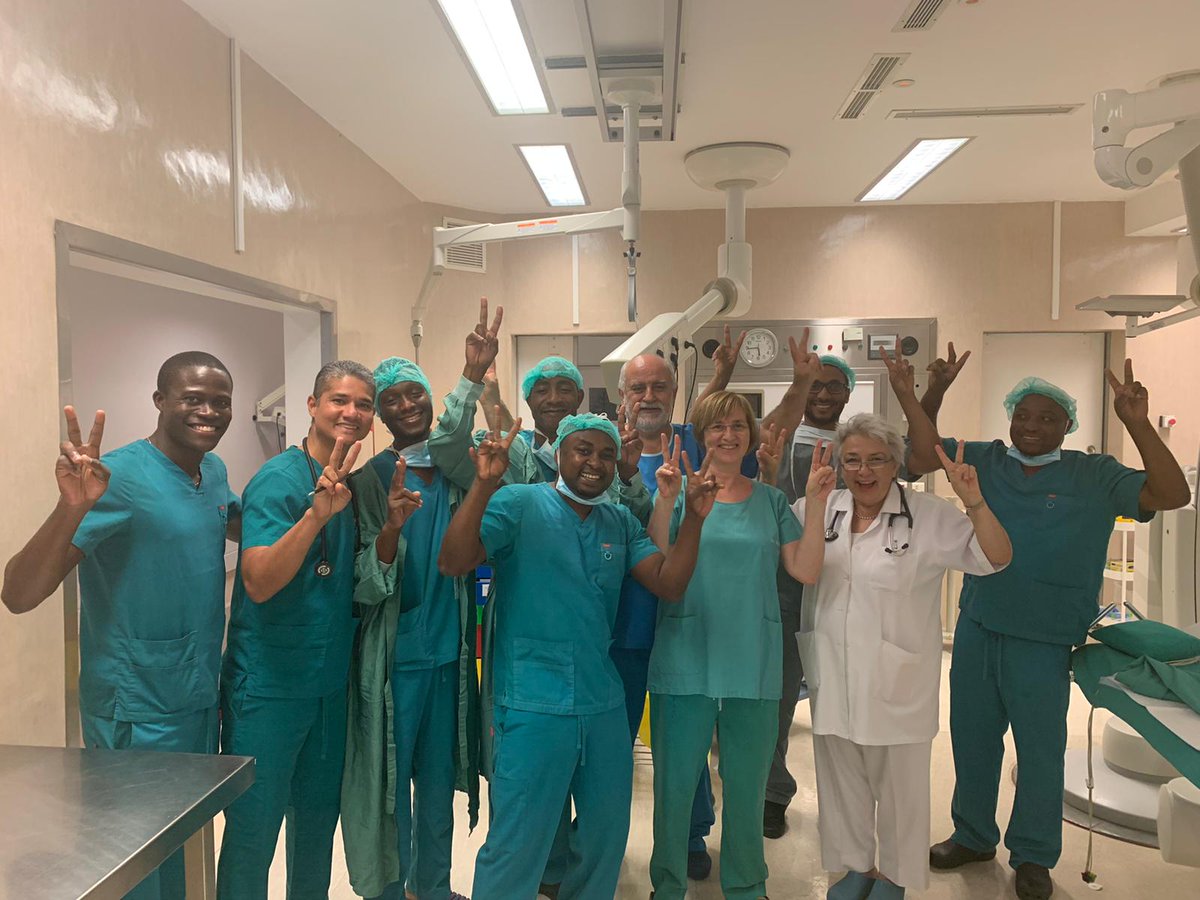 2020-Mission in Mozambique successfully accomplished. We have treated 34 patients with arrhythmias. They are all cured and will be able to have a completely normal life. Congratulations Team! Brugada Foundation, Fundación AXA de todo ❤️ Dr. Josep Brugada & Mariona Matas