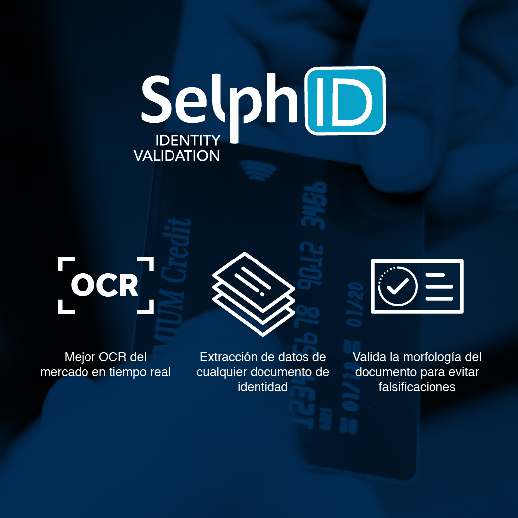 Facephi's tweet photo. #Biometrics is changing the world of identification and authentication. With #SelphID you can contract a banking product anywhere.

✔ Best real-time market OCR.
✔ Data extraction from any identity document. https://t.co/ClWMVQncWG