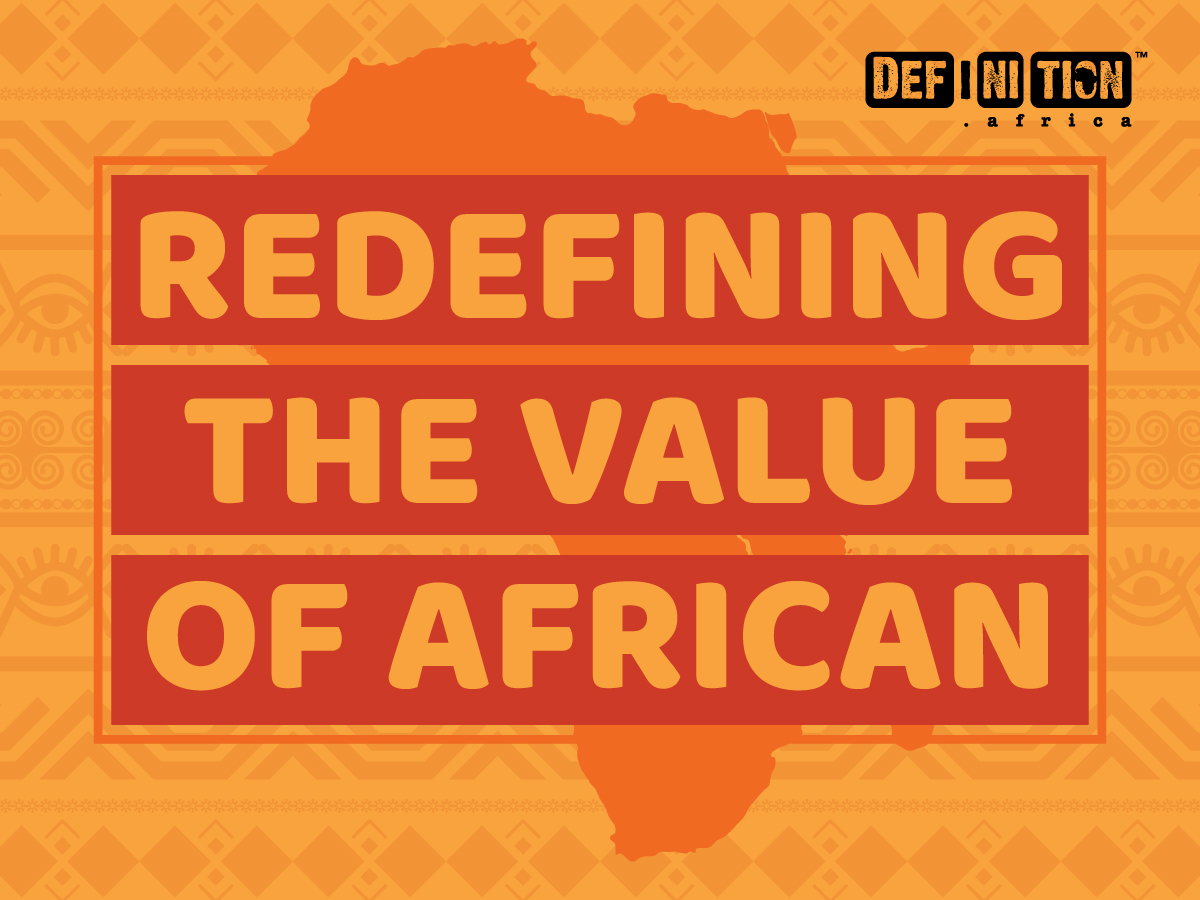 We want to redefine the value of 'African' through products that are 100% African made with designs that speak of us from materials made by us.

#DefinitionAfrica #Africanfashion #AfricanPride