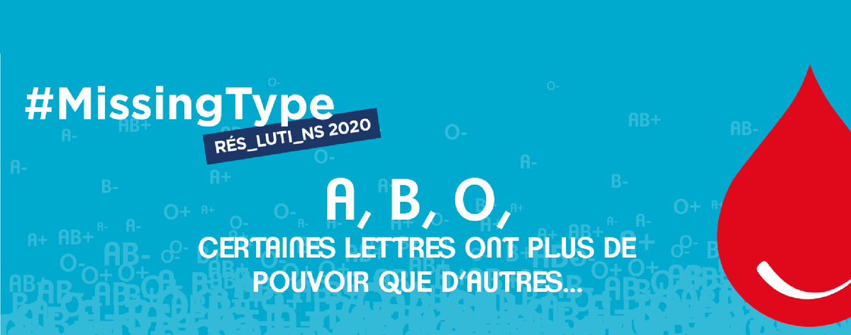 Servier's tweet image. [#MissingTypes]🇫🇷 
T_us les j_urs des p_tients _nt _es_in des lettres 🅰️, 🅱️ et 🅾️. Prenez un rendez-v_us p_ur un d_n du s_ng. 
👉 ow.ly/Wyzo50xQ57P