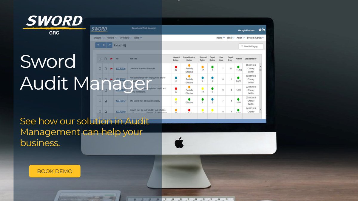 Sword Audit Manager is a fully integrated Audit Manager, Work Paper, Action Tracking &amp; Reporting System which is tailored to suit the needs of an Internal Audit, Investigations, Compliance or other project oriented department. Book your free demo now! pos.li/2ejhiy