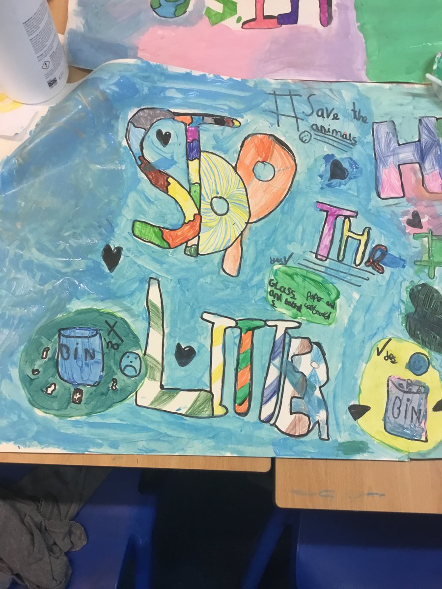 HeardBeing's tweet photo. @BBCNewsround We are learning about un's rights of the child and are talking about every child having a voice. The children have created graffiti about an issue they are passionate about. They're tweeting about the issues and we are having an exhibition evening to show it all off https://t.co/5SDgUS1XJT