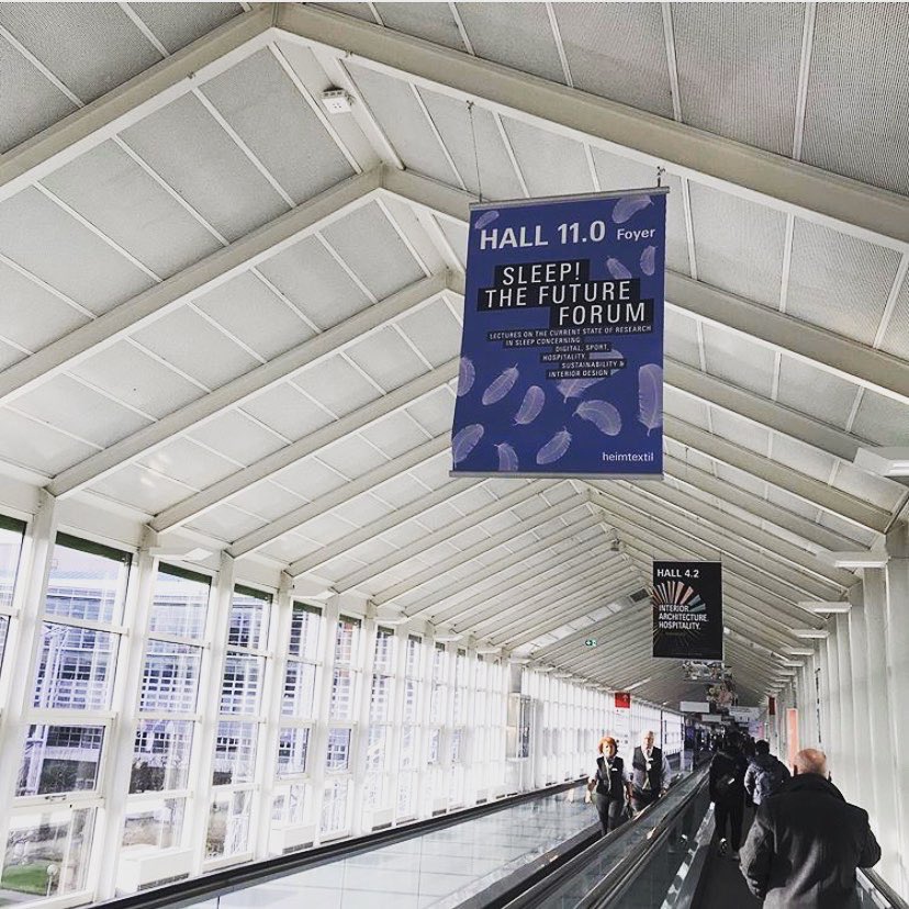 Duvalay_'s tweet photo. Here we go! Duvalay has arrived at @heimtextil - the biggest trade textile show in Europe! Next stop #sleepshow! https://t.co/kmcnPe9jIO