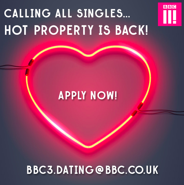 DEVON CASTING CALL!We are casting for BBC Three’s second series of ‘Hot Property’, hosted by Yung Filly! We are on the lookout for fun Singletons with extraordinary bedrooms, which really show off their personalities, and would give their potential date an insight into their life