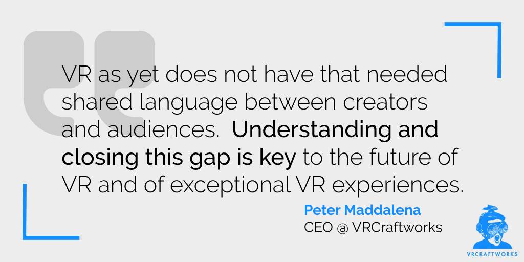 Catch Peter on the <a href="/360Commercials/">VR Studio Directory</a> #VR Expert Panel - What is the biggest misconception about the future of VR?

virtualrealitymarketing.com/blog-posts/wha…
