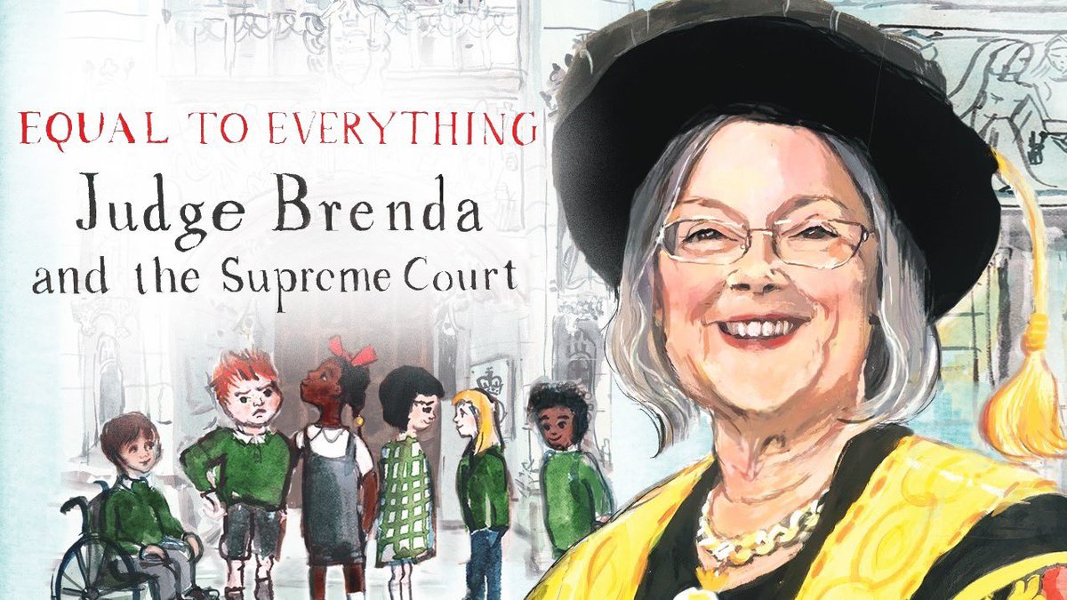 Today marks Lady Hale’s official retirement from the Supreme Court. Perhaps one day a future Justice might say they read this book as a child and it inspired them to become a lawyer?