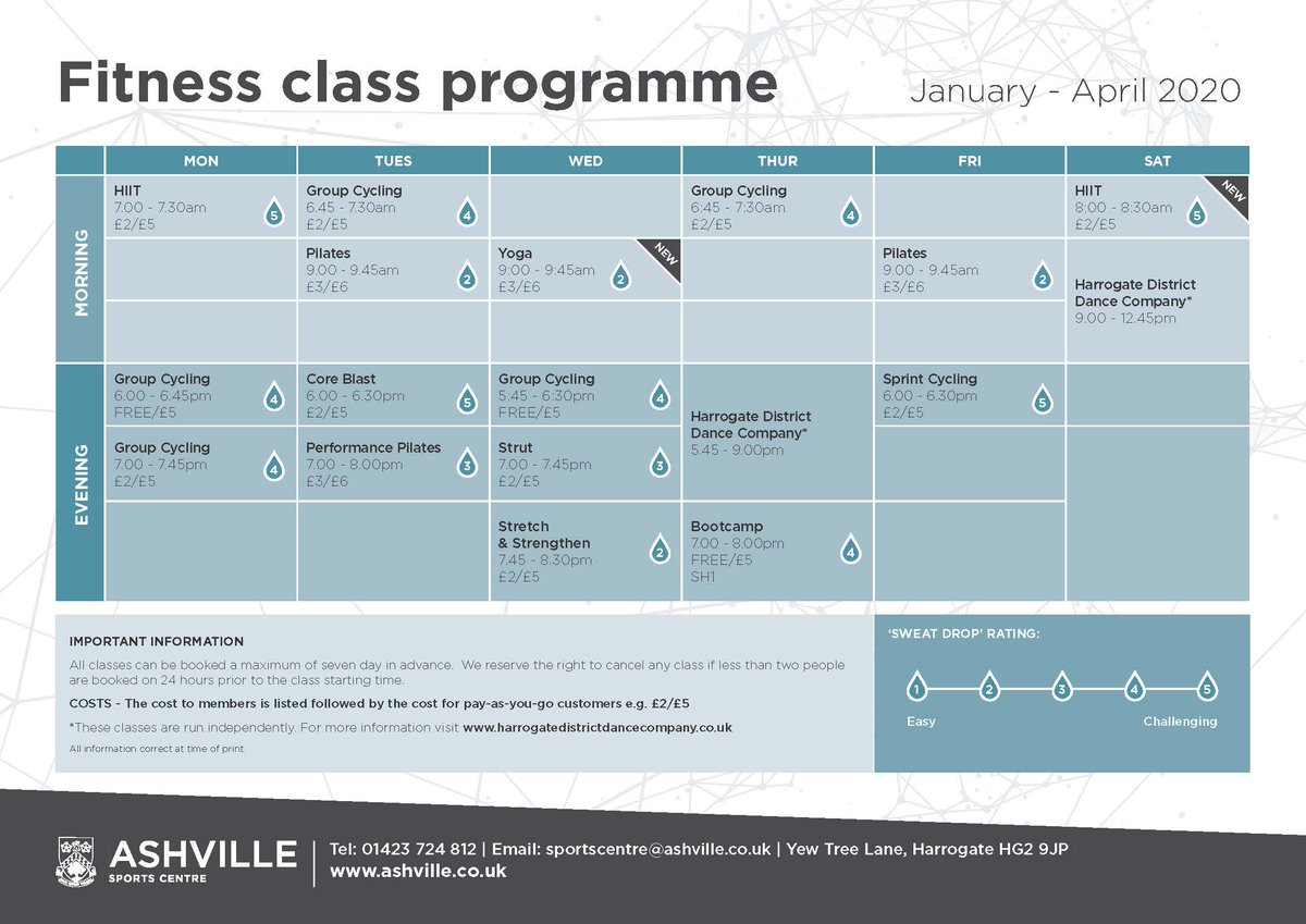 Is your New Years resolution to get fit this January? Check out our new fitness class timetable to see the range of new classes that we have available: ow.ly/HFkN50xS0f8