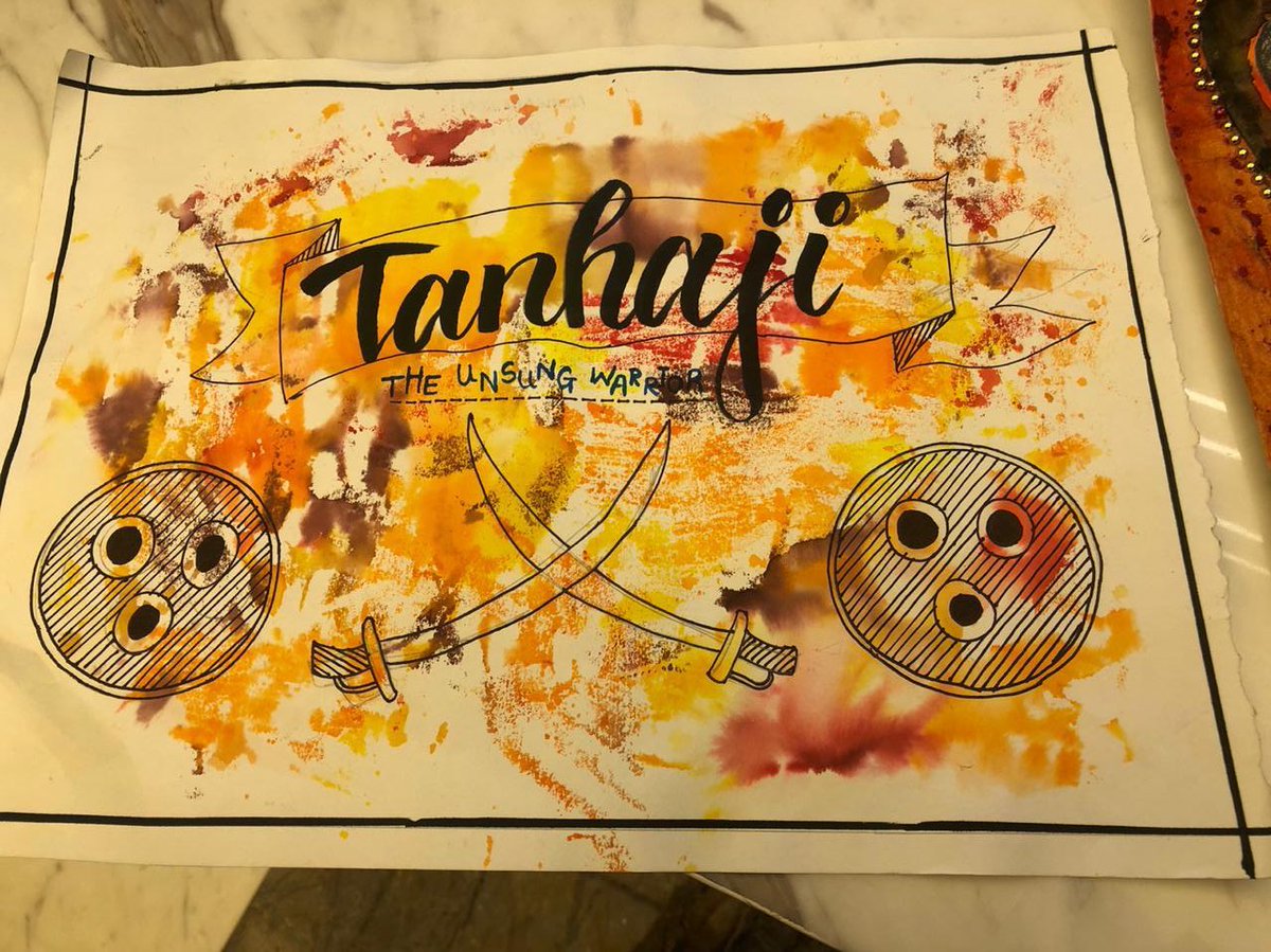 ajaydevgn's tweet photo. Ashwari - Std 8
#TanhajiReview https://t.co/aXxvZlzUPh