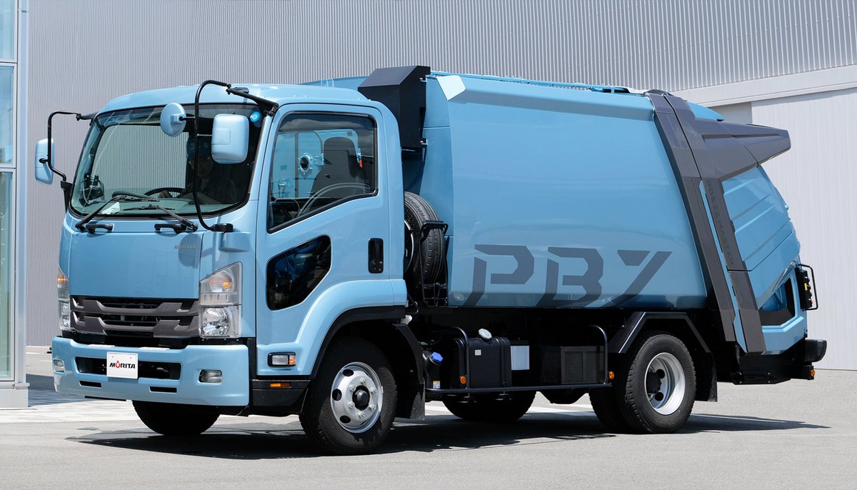 ট ইট র Moritagroup 火の用心で よい週末を T Co Qqcggjwf53 ごみ収集車 清掃車 プレスマスター モリタエコノス