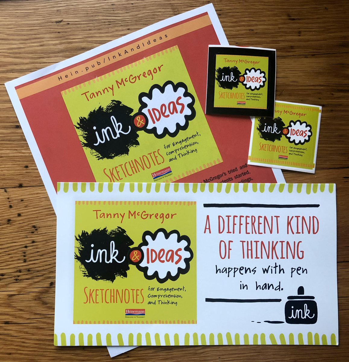 TannyMcG's tweet photo. Did you know that January 11th is #WorldSketchnoteDay? Retweet for a chance to win a copy of my most recent book, #InkAndIdeas! Winner announced on 1.11.20 at 8pm EST. https://t.co/scztkWCswp