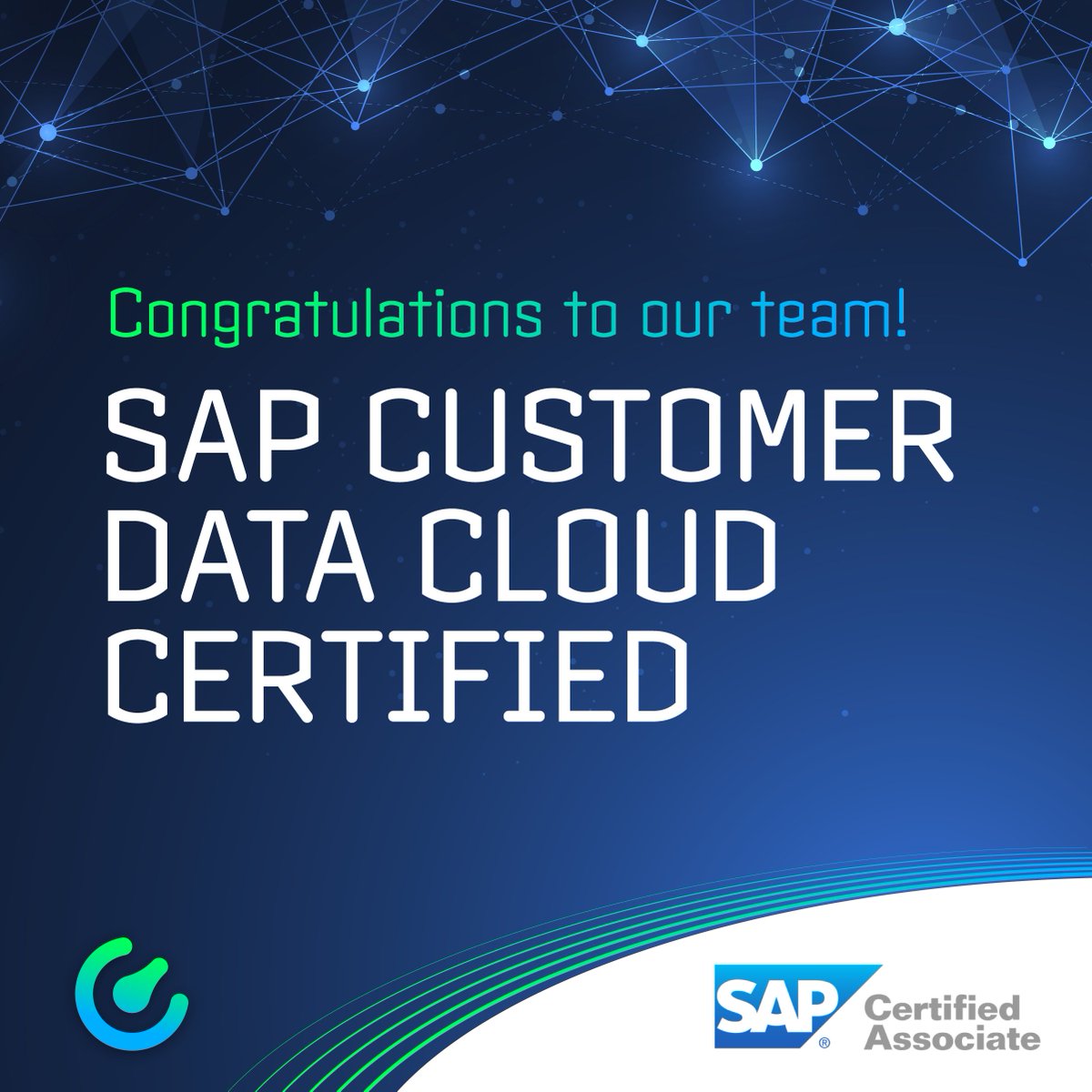 glue_id's tweet photo. Congratulations to Kenny, Laszlo, Mihai &amp; Cristian for becoming  #SAP Certified Application Associates for SAP Customer Data Cloud! With their expertise on #IdentityandAccessManagement they can successfully participate in SAP Customer Data Cloud projects.

#iam #gigya #sapcdc https://t.co/cs4tRlEKkq