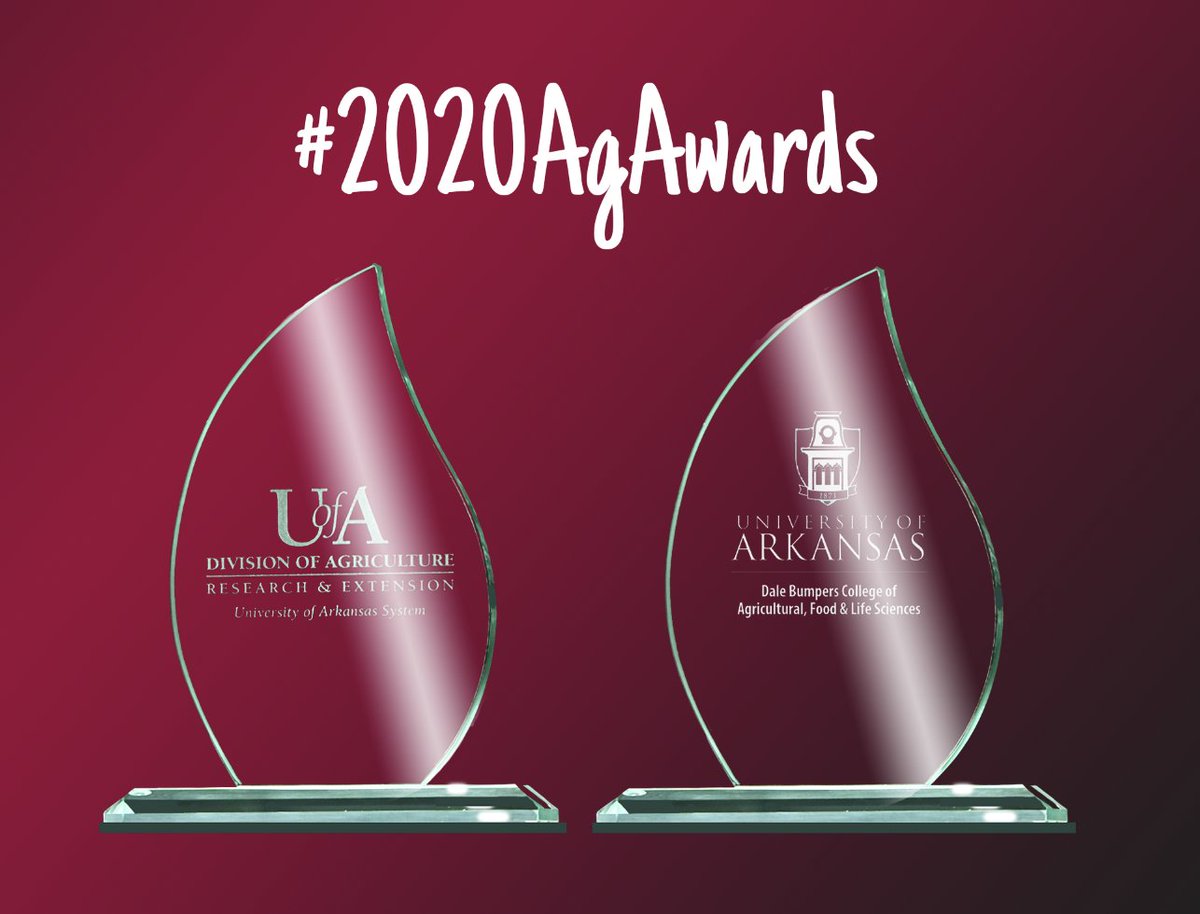 Today's the day! We are just hours away from bestowing our highest honors for faculty and staff. 

@UAEX_edu <a href="/ArkAgResearch/">Arkansas Agricultural Experiment Station</a> <a href="/bumperscollege/">Bumpers College</a> 
#2020AgAwards