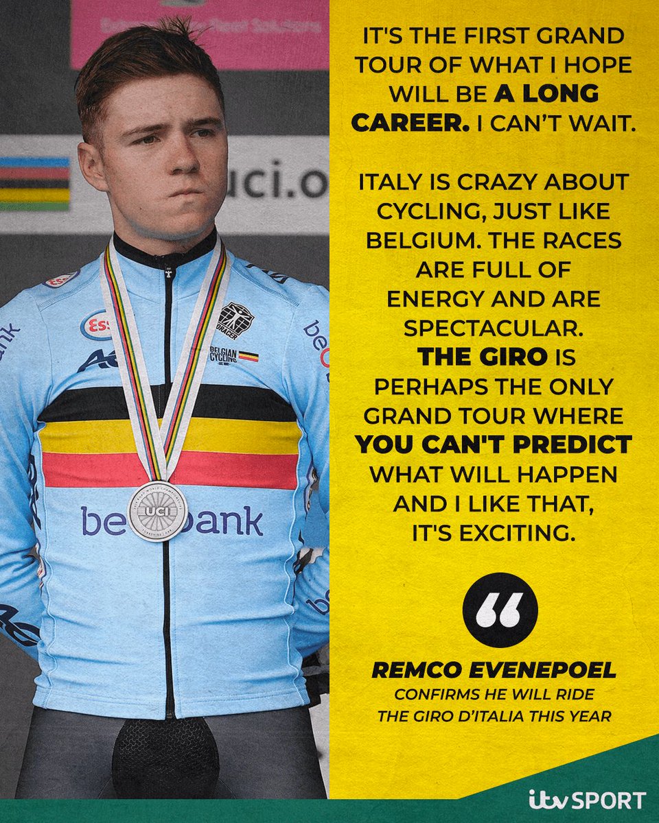 CScyclist's tweet photo. Exciting year for younger riders this year. #procycling https://t.co/ecKEZ3PVub