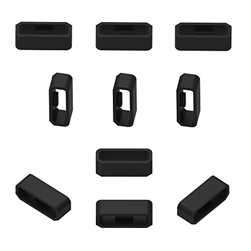 AllWearTech's tweet image. is.gd/gsHS7m - RuenTech Replacement Fastener Ring For Garmin Vivosmart HR/HR+ Bands(Pack of 10) Silicone Connector Security Loop for Vivosmart hr and Vivosmart hr plus(Black)