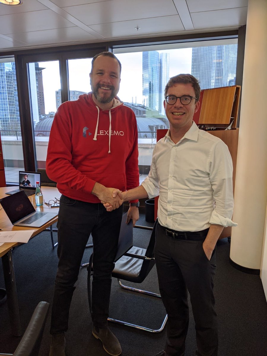 We just signed our new cooperation with @AllenOveryDE to jointly develop tools for #banking #regulation. Stay tuned, we will announce more details soon. #legaltech #innovation