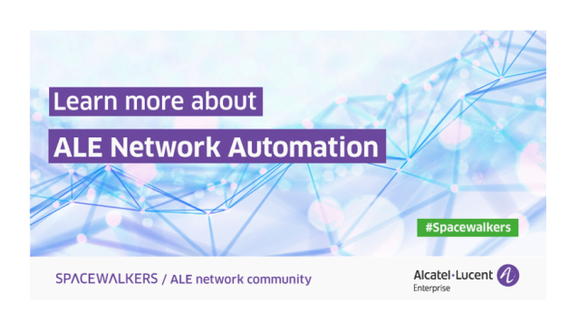 Read the new #Spacewalkers blog post written By Gilbert Moisio, Senior consultant, to learn how to simplify Alcatel-Lucent Network Automation on #AOS8 and #AOS6 operating systems. #OmniSwitch #Python #Scripting #ZeroTouchProvisioning bit.ly/37WRHMX