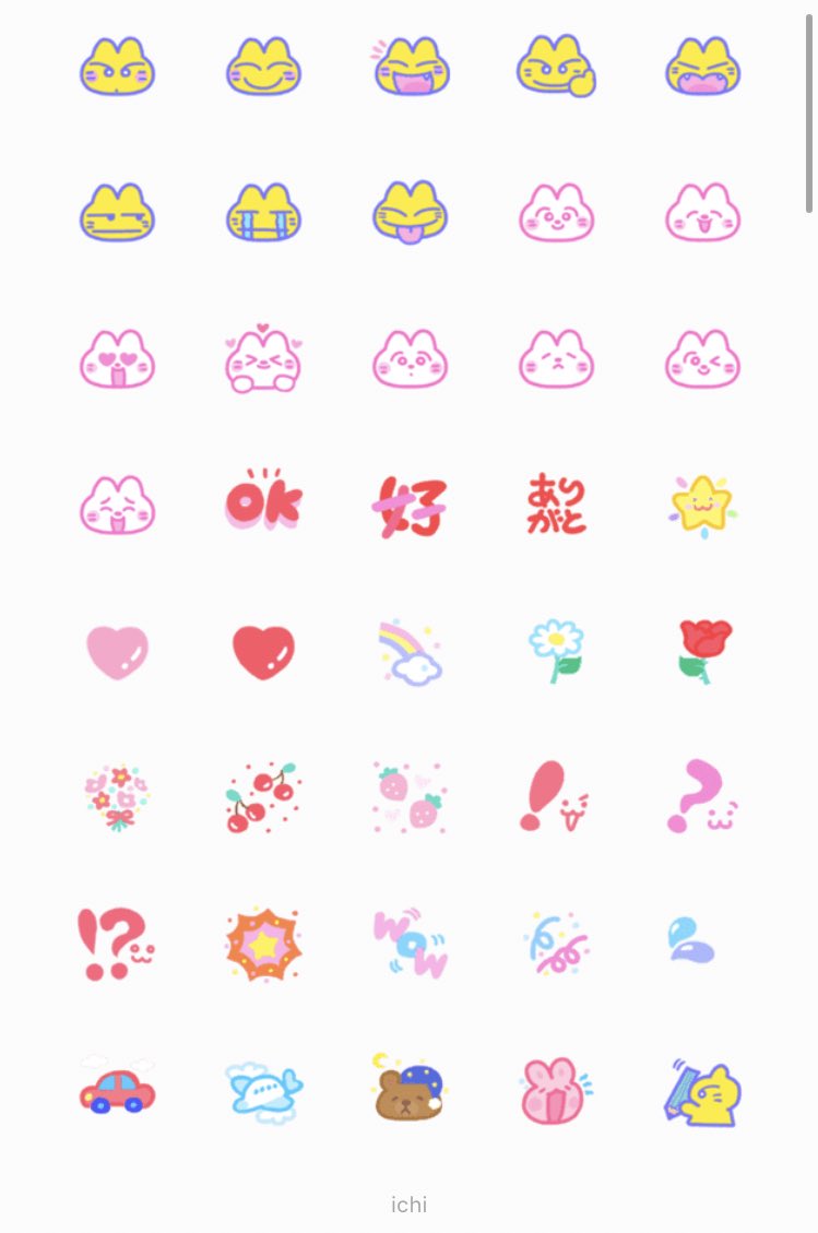 111ichi888's tweet photo. 🌸おしらせ🌸

本日、LINE絵文字の
『いち絵文字』がリリースされました❤️
いちの絵文字は初登場です✨😆
楽しい会話を、可愛くデコってください〜☀️

いち絵文字🔻
https://t.co/uqN4NlinWN https://t.co/kZVWHdKXMN