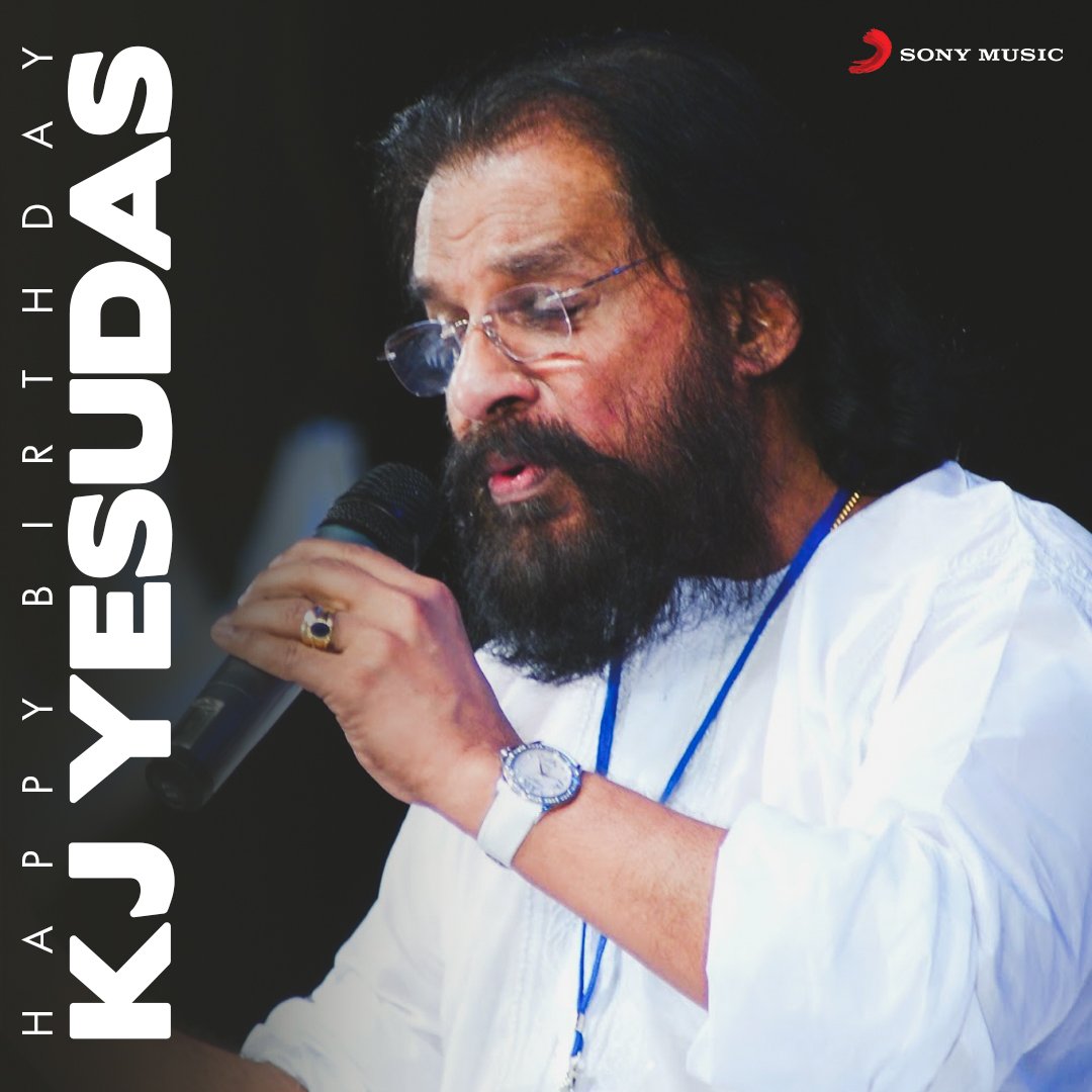 Happy Birthday K. J. Yesudas Sir... 