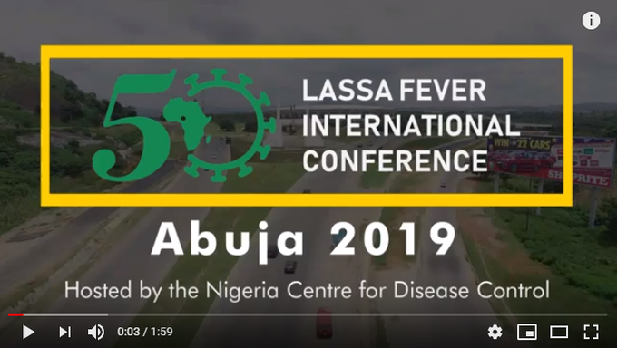 nighealthwatch's tweet photo. @ResolveTSL @NCDCgov @Chikwe_I @InfectiousDz @EpidAlert @DrTomFrieden @drasatrust @WHONigeria @OoasWaho @ekemma @MBuhari @nassnigeria @Fmohnigeria @huwegov @MallamPelliks @UNICEF_Nigeria @NhisNg @gatesfoundation @AbiaSOML_PFORR @SOML_PforR Also in January, @NCDCgov hosted the first-ever Lassa Fever International Conference. 

Theme: 50 Years of #LassaFever: Rising to the Challenge
Watch #LIC2019 highlights 👉 https://t.co/2NKufo0LMO 
#PreventEpidemicsNaija https://t.co/blXbIuoWxK