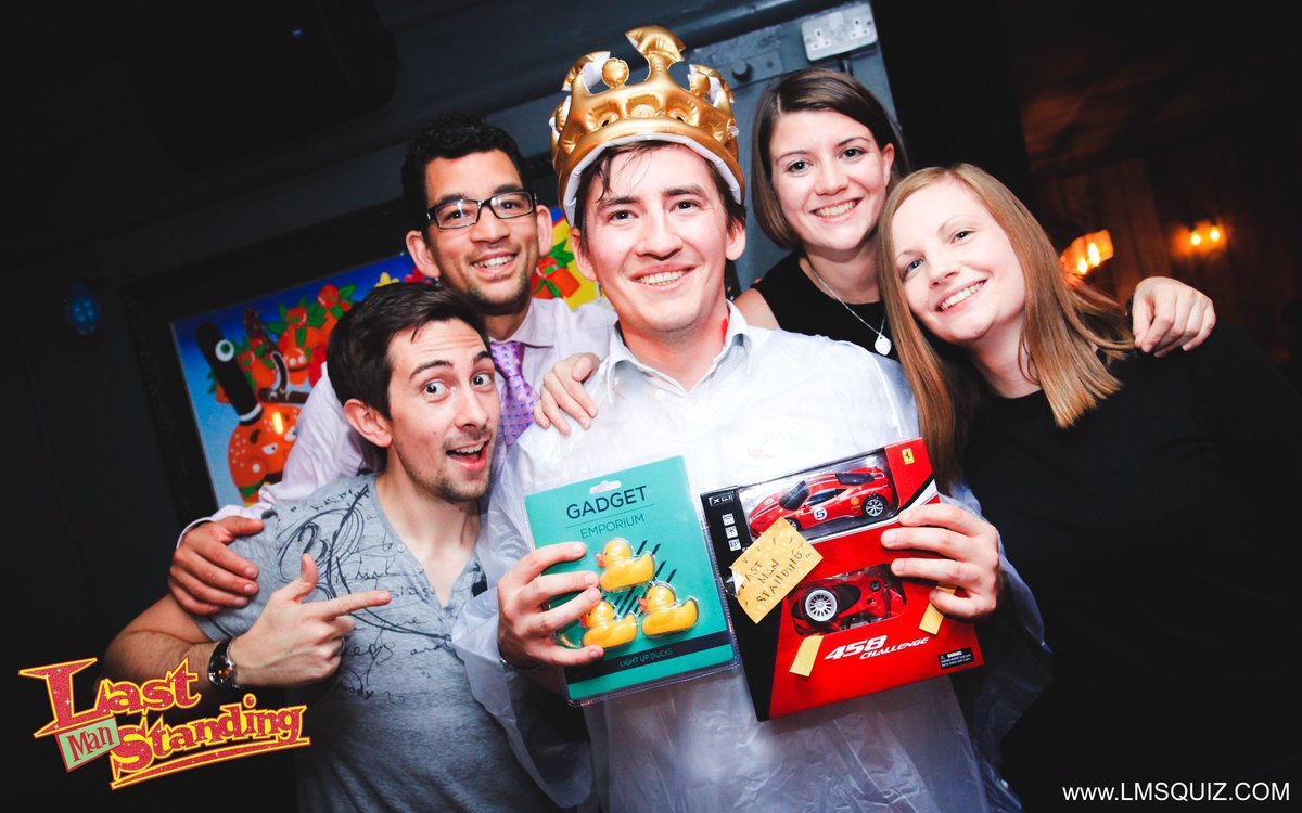 Our next event is just around the corner 🎉 Come along to the capital's number 1 quiz show and experience the excitement for yourself!!
For a limited time only get 25% off tickets with discount code: LASTJAN50

Tickets 👉 bit.ly/2Q47W4z