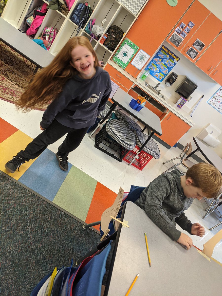 1VBacchus's tweet photo. Victory!  My little scientist working hard to stabilize their "✏️" while working on their growth mindset.@BanksRoadES https://t.co/ZPsepUuMnK