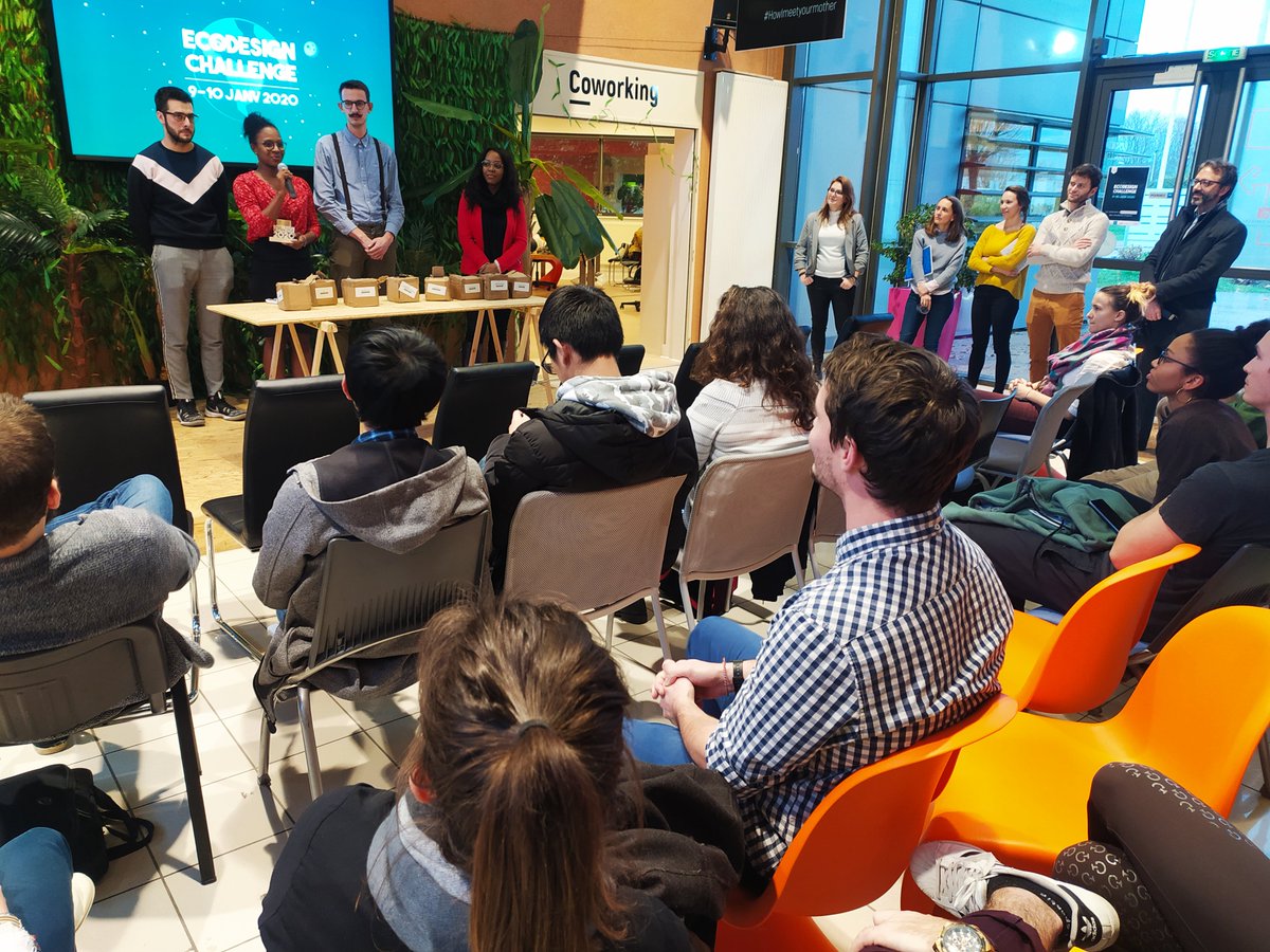 Pour clôturer cette édition 2020 de l'Ecodesgin Challenge, je vous présente les 3 équipes gagnantes, créatrices de projets #ecoinnovant