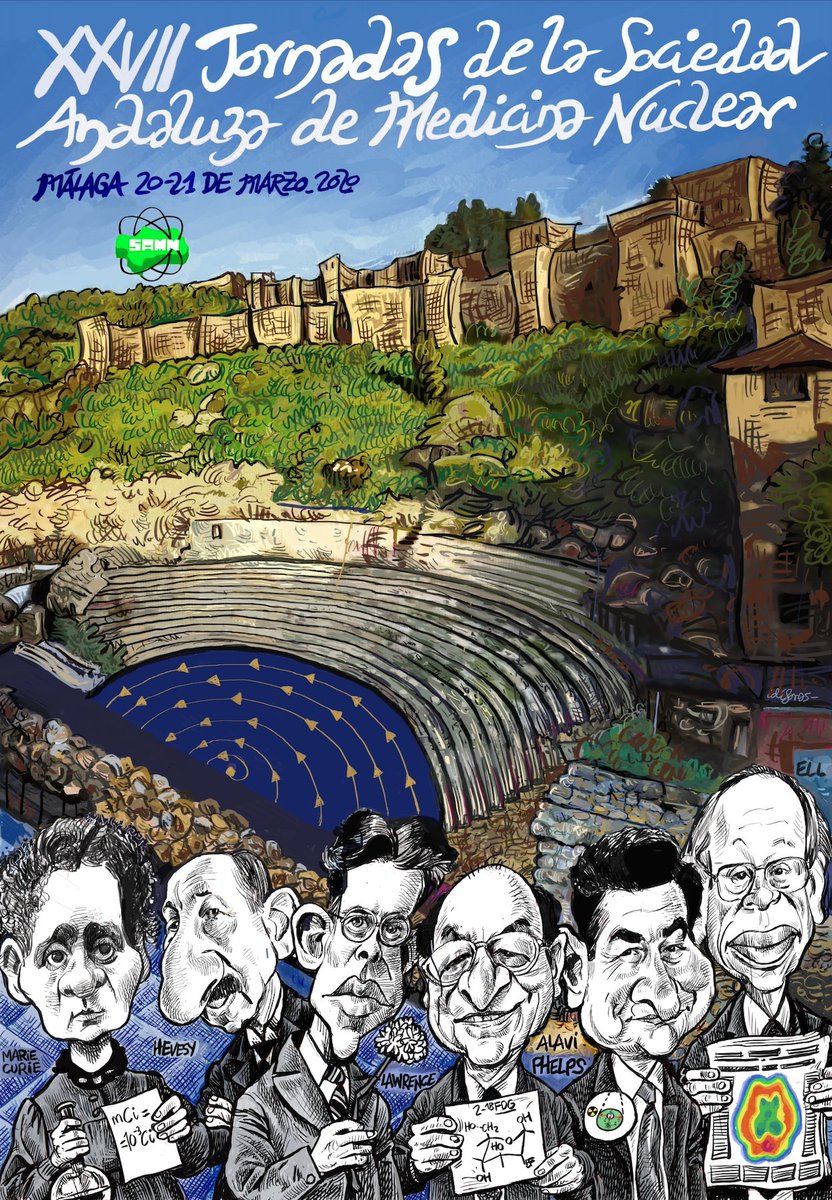 La <a href="/MedNuclear_SAMN/">SAMN</a> anuncia para los días 20 y 21 de marzo sus XXVII Jornadas en Málaga,  con un original cartel. Toda la información en jornadassamn.com.