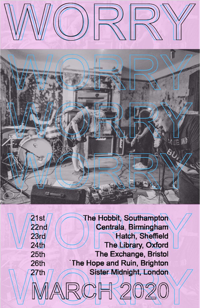 🚨WORRY ON TOUR🚨 

🚨'GOOD PERSON' EP OUT MARCH 20TH 🚨