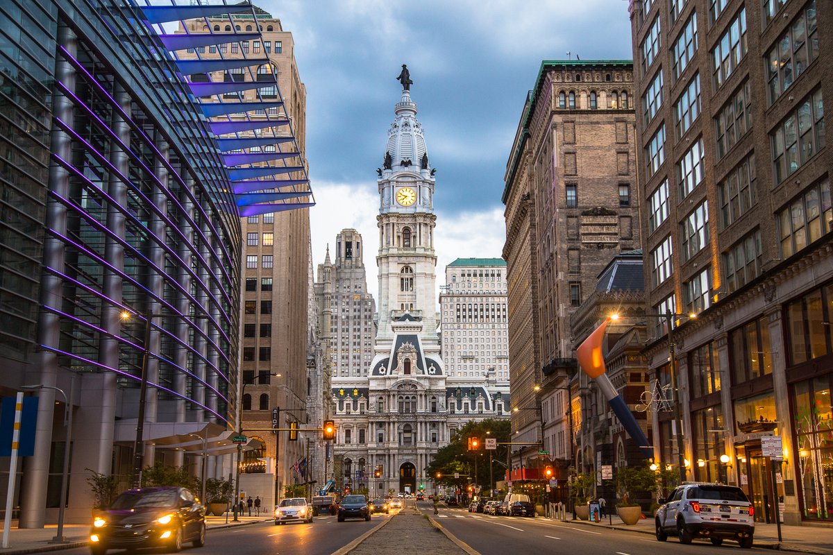 city hall from north broad street