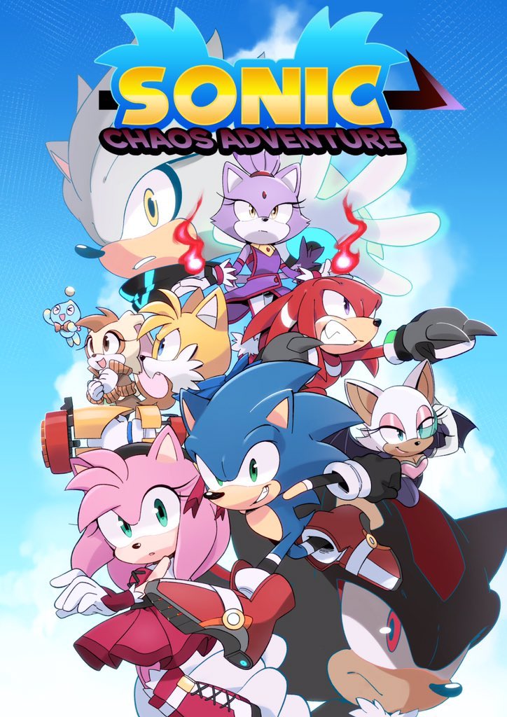 Sonic Chaos Adventure Thanks To The Amazing Kohane01 We Finally Get To See Our Boys And Girls All Together In This New Sonic Chaos Adventure Poster We Hope You Sonic Chaos Adventure Thanks To The Amazing Kohane01 We Finally Get To See Our Boys And Girls All Together In This New Sonic Chaos Adventure Poster We Hope You