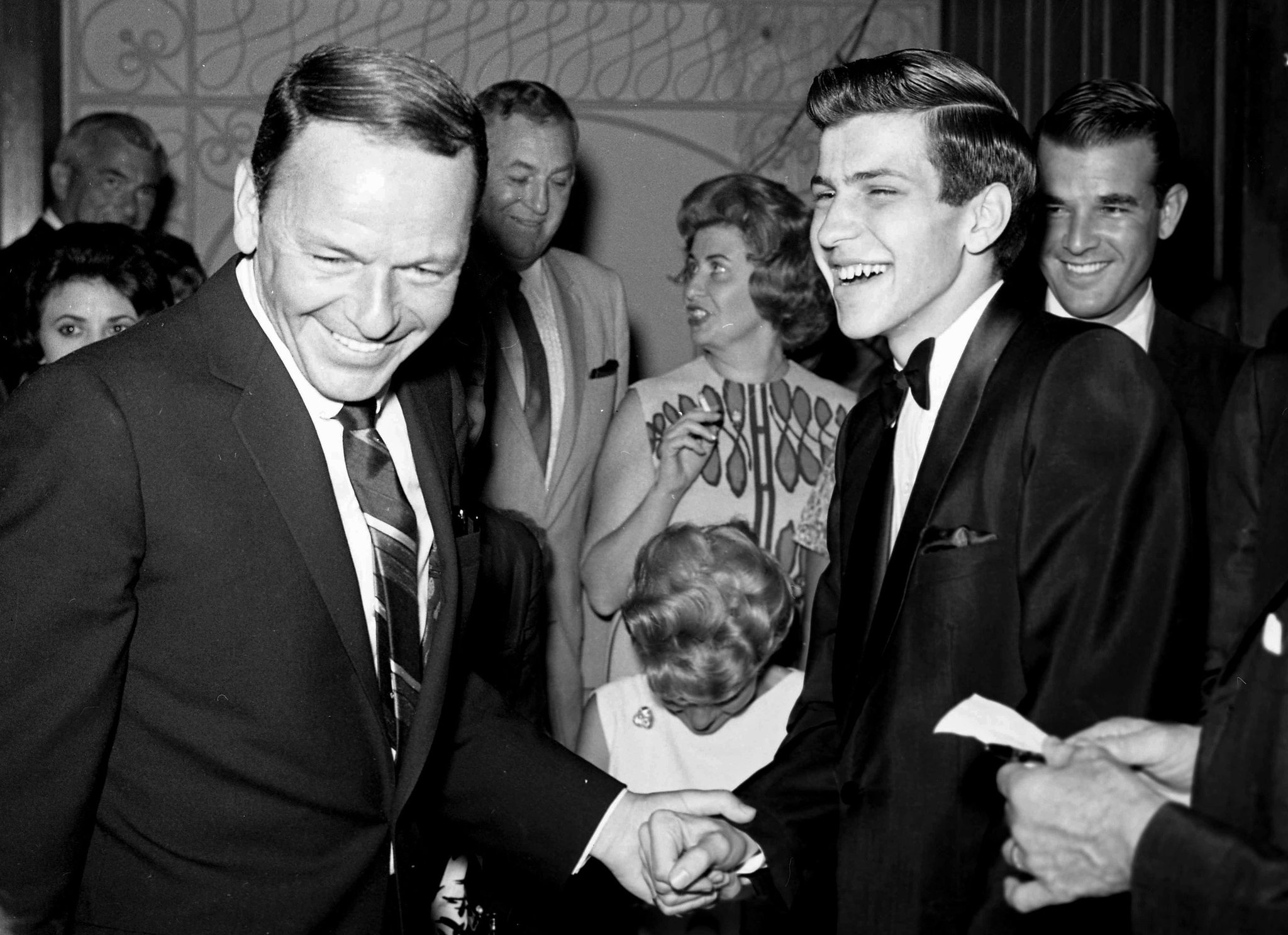 Like father, like son. Happy Birthday to Frank Sinatra Jr.! 