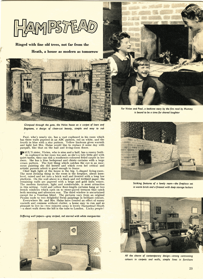 Page 2 of vintage 'Woman's Own' article